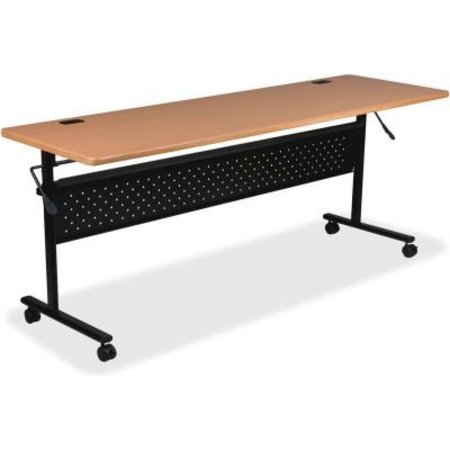 LORELL ¬Æ Mobile Flipper Training Table - 60" x 24" - Teak 60657